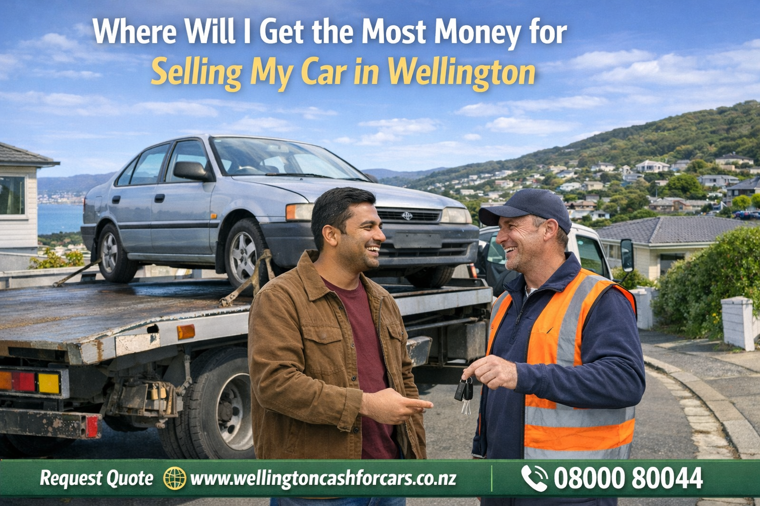 Selling a car in Wellington